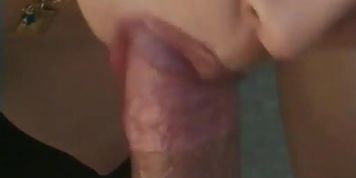 Lipstick blowjob