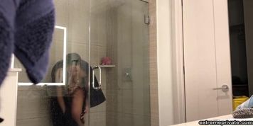 Stepsis In Lingerie And Then Naked