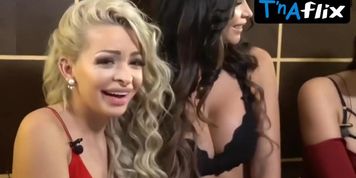 Micaela Schafer Lesbian,  Breasts Scene  in Micaela Schafer Live Stream