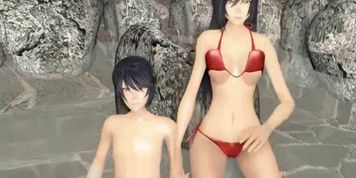 Divine animated slut with big tits - video 1