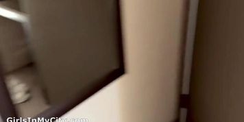 Unplanned Sex In A Hotel Room Between Stepson And His Stepmom