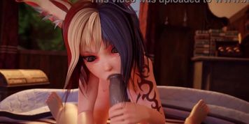 A night with a cute fox girl
