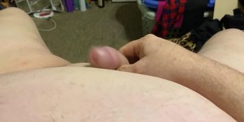 Transgirl Krissy rubs one out