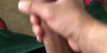 Watch my soft dick grow rough and thick