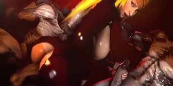 SAMUS ARAN VS MONSTER SFM
