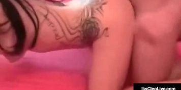 Webcam wonder Its Cleo Gets Pussy Fucked For Fans! (Real Cleo)