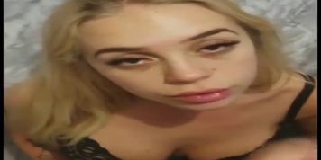 College teen sucks my dick in dorm room after frat party (AmateurCollege)