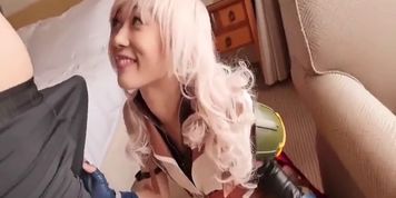 lightning (final fantasy XIII) gets boned in bed