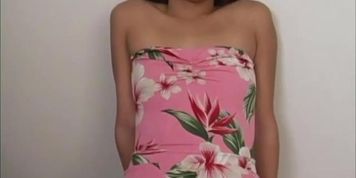 Latina teen displays her blowjob technique