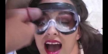 goggles bukkake