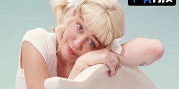 Miley Cyrus Underwear,  Breasts Scene  in Bb Talk