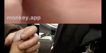 Slut flash for dick