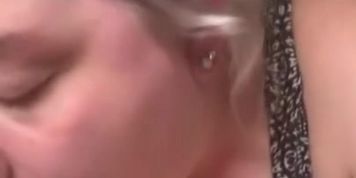 Sloppy head with an orgasm at the end