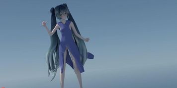MMD R-18 Miku in VRay Crab Rave