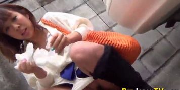 PISS JAPAN TV - Japanese teen hos pissing