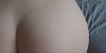 Pretty teen girl Naiomi Mae railed by throbbing stiff cock