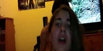 Girl gets fucked in front of the camera