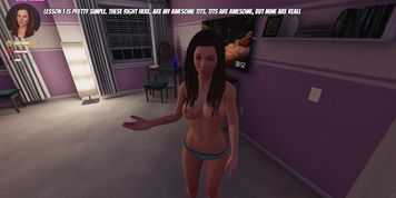 Stephanie Sex Scene - House Party (male player)