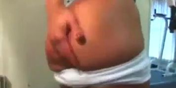 Horny girl with big tits gets a nice creampie