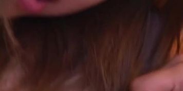 Wild Japanese whore Kirari Honjo just playing stupid