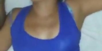 Drunk Latina facefuck