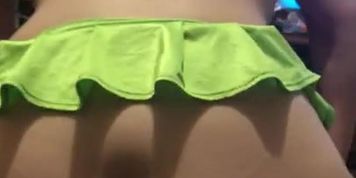 Stripper getting fucked while giving a lap dance 