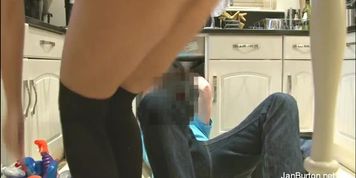Some extreme flashing to the plumber (Jan Burton)