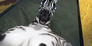 [FURRY] Zahira gets two dicks in her ass and swallow cum