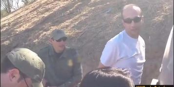 Sandra Luberc give bj to Border Patrol