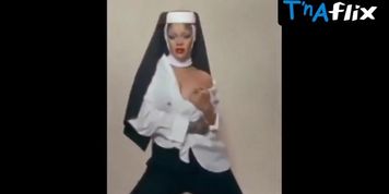Rihanna Butt,  Breasts Scene  in Controversial Rihanna Cover In Interview Magazine Spring 2024