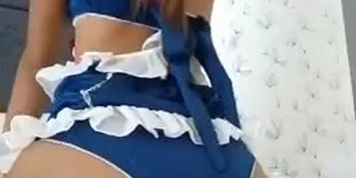 tweetybarbie cute asian strip tease