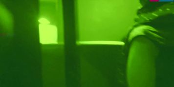 Spying Her Legs Under The Table In A Restaurant. Caught By A Hidden Cam