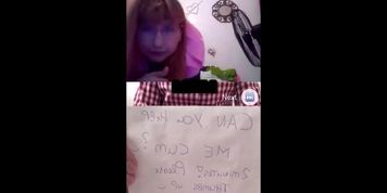 Cum for teen on webcam2