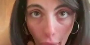 Blow job sucking big dick (Alexa Pearl)