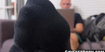 Johnny S flaunts a perfect body and suckable feet in bliss