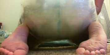 How to fill a dry 24/7 diaper with a 2 quart enema