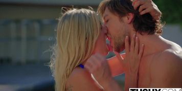 TUSHY First Anal For Blonde Scarlet Red