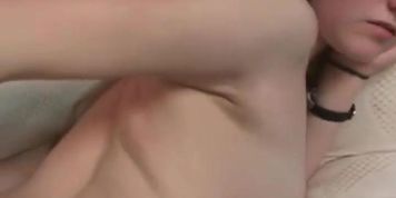 Blonde Beauty Masturbating Her Tight Pussy