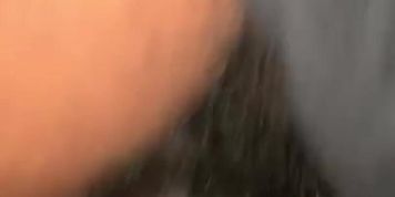 Next door neighbor babysitter Creamy cum on big black  cock  wet pussy 