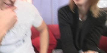MYBROSGF - Finding his cheating gf riding another cock