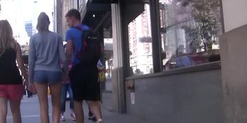Ass Cheek Peek