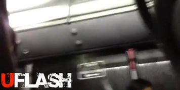 Cock Flash In Bus