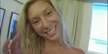 Big tits perfect blonde room service