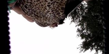 ugly bbw frontal at bus stop 3