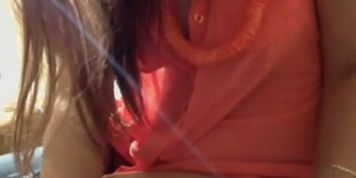 Cam Cutie Doing A Striptease (Victoria Tiffani)