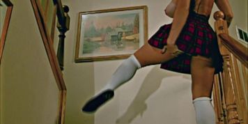 danni ashe stairs strip
