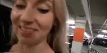 A Quick Screw In The Parking Lot Before Her Flight