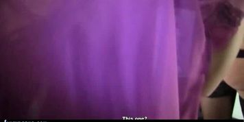 Amateur babe doing blowjob in bath