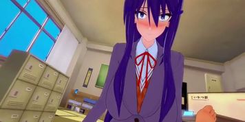 DDLC: Yuri futa-yandere taker POV