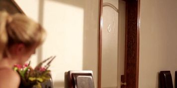 Alina Li gets a massage with benefits